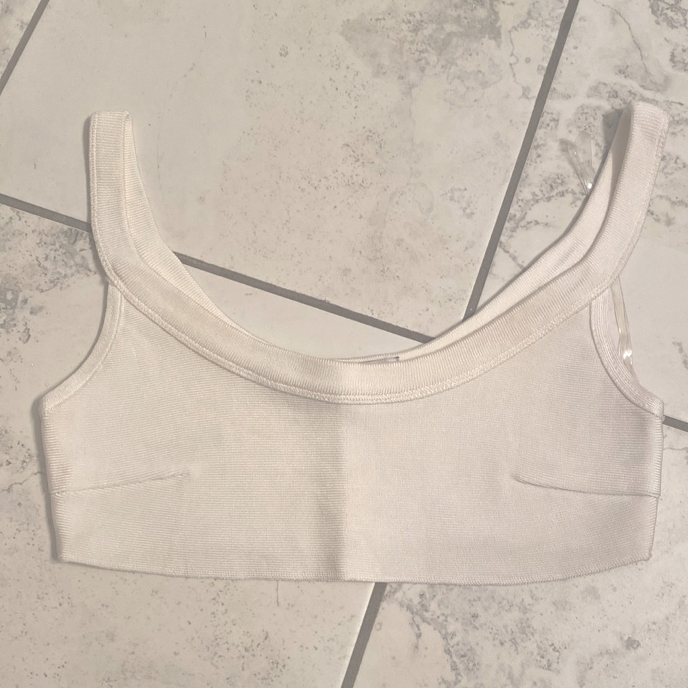 House of CB • White Bra top • SM